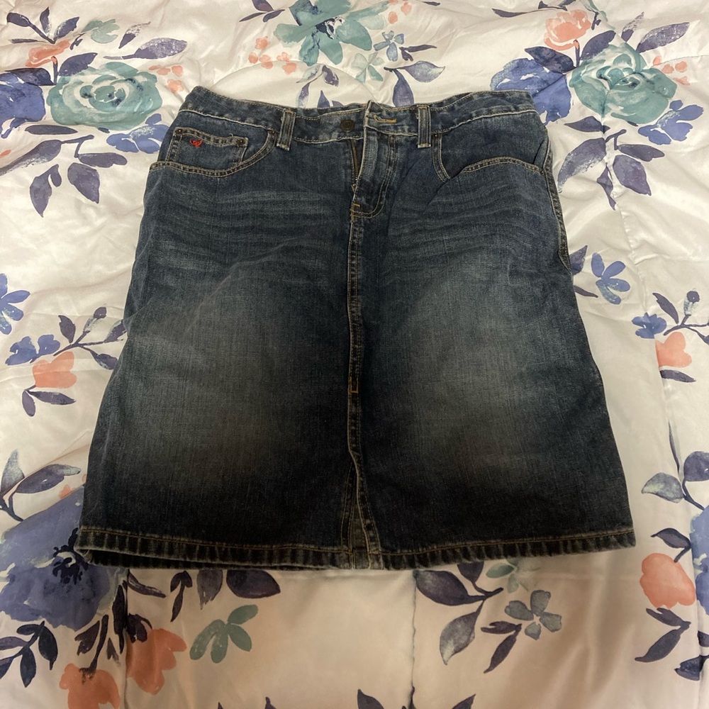 Jean skirt